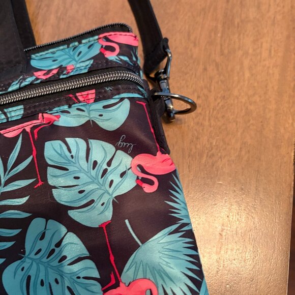 NWOT Lug Flamingo Convertible Travel/Shoulder/Messenger/Tote/Crossbody Bag. - Picture 10 of 13